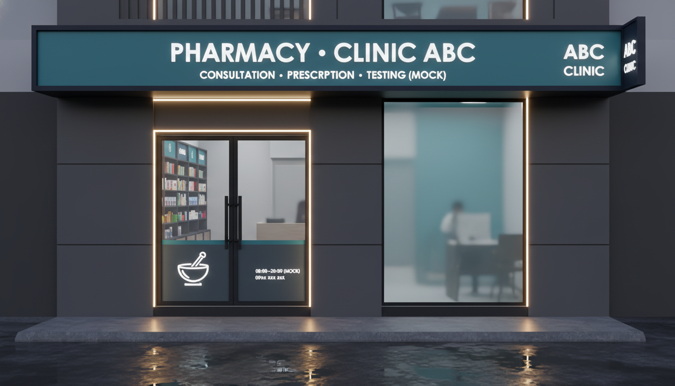 Checklist 30 Hạng Mục Thi Công Nhà Thuốc/Phòng Khám – Tránh Phát Sinh, Đúng Tiến Độ