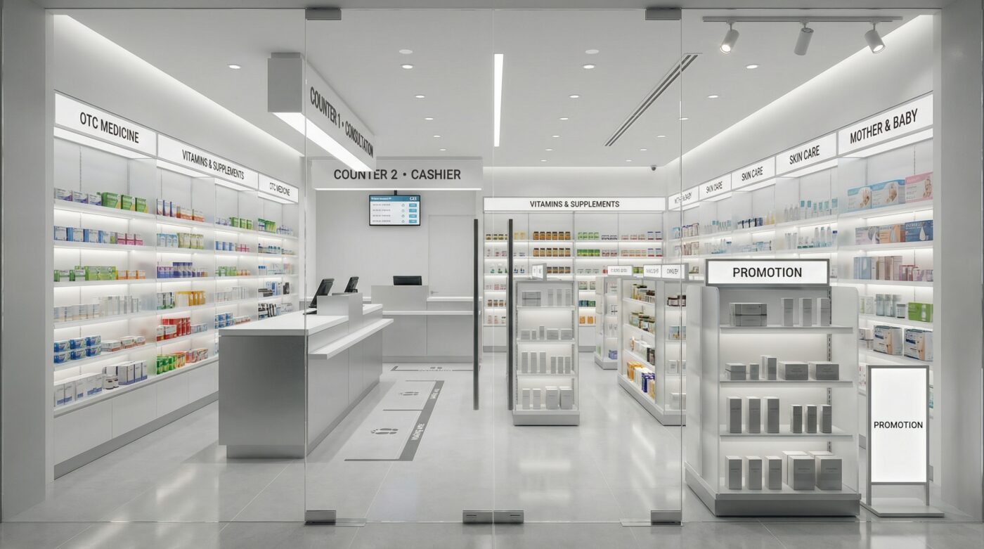Thi Công Nhà Thuốc Trọn Gói Từ A–Z tại TPHCM