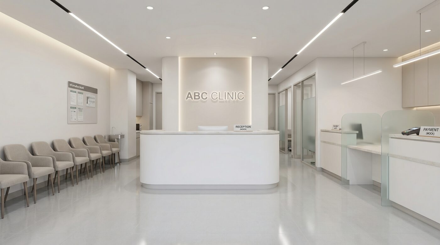 Thiết Kế Phòng Khám Trọn Gói: Công Năng Chuẩn – Luồng Di Chuyển 1 Chiều – Dễ Vận Hành