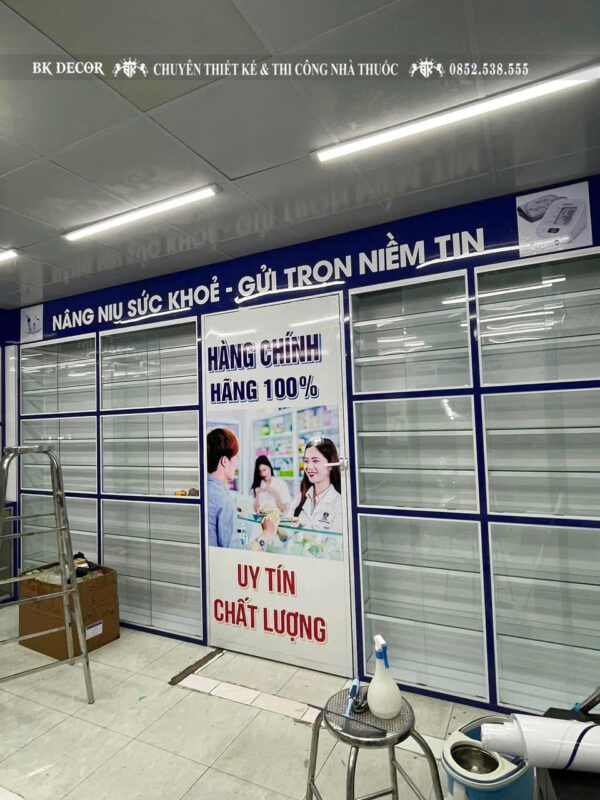 Thi Công Nhà Thuốc Trọn Gói Từ A–Z tại TPHCM