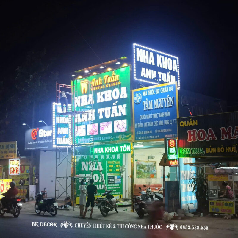 Thi Công Nhà Thuốc Phòng Khám