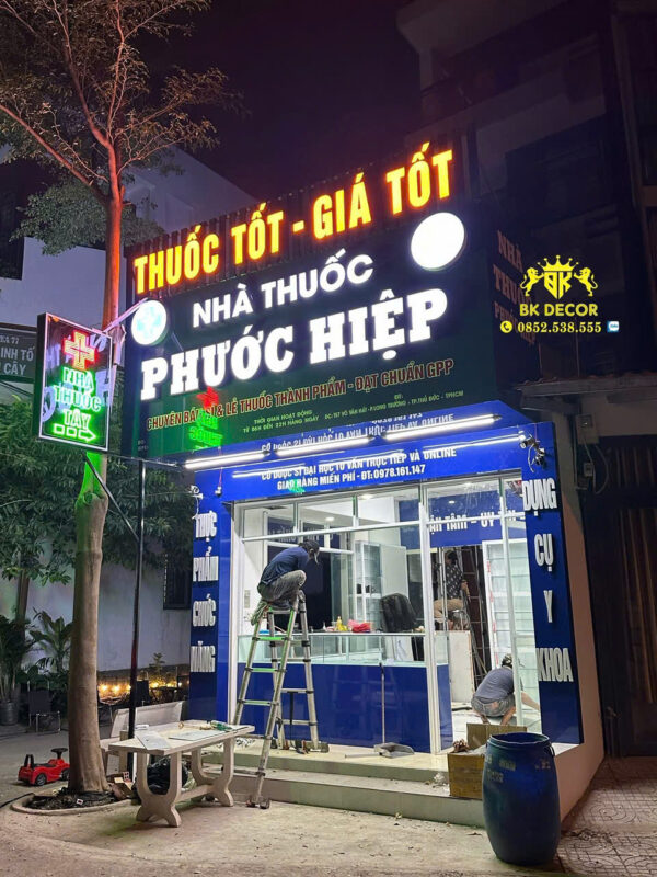 Mẫu Biển Quảng Cáo Nhà Thuốc Đẹp