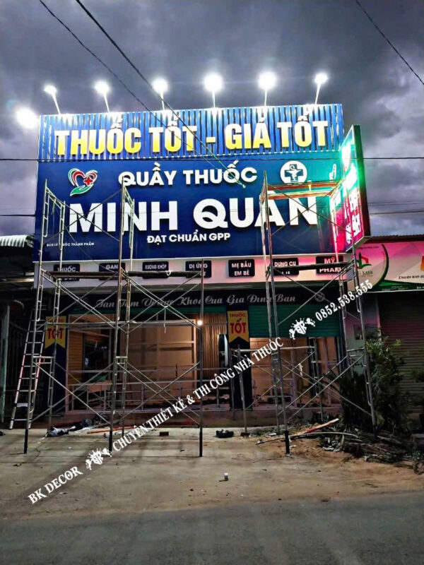 Mẫu Biển Quảng Cáo Nhà Thuốc Đẹp