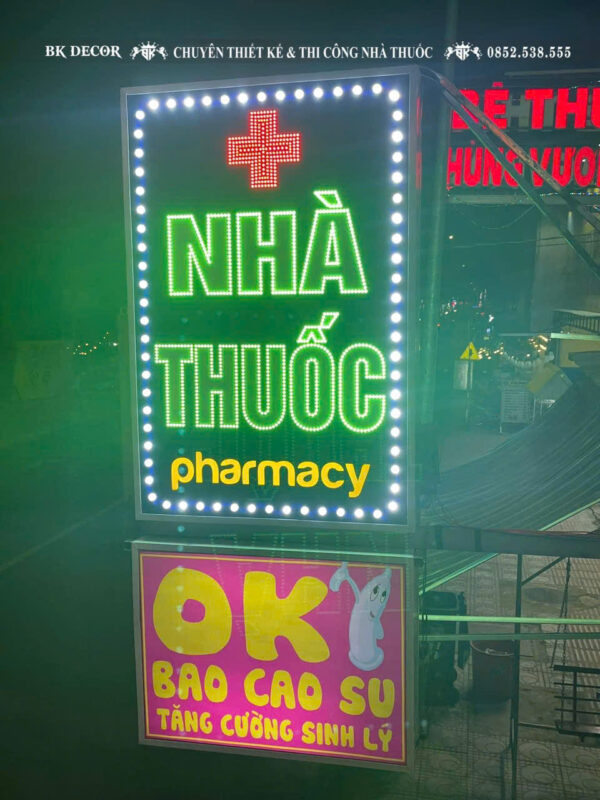 Mẫu Biển Quảng Cáo Nhà Thuốc Đẹp