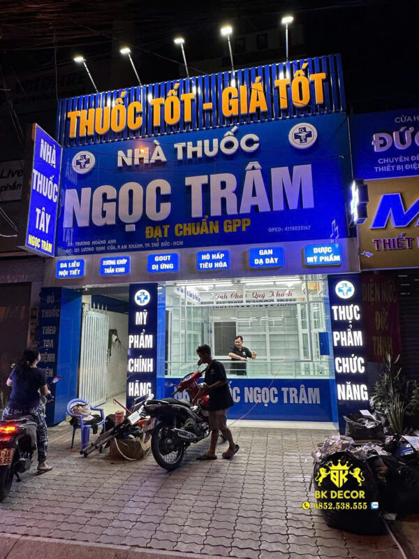 Mẫu Biển Quảng Cáo Nhà Thuốc Đẹp