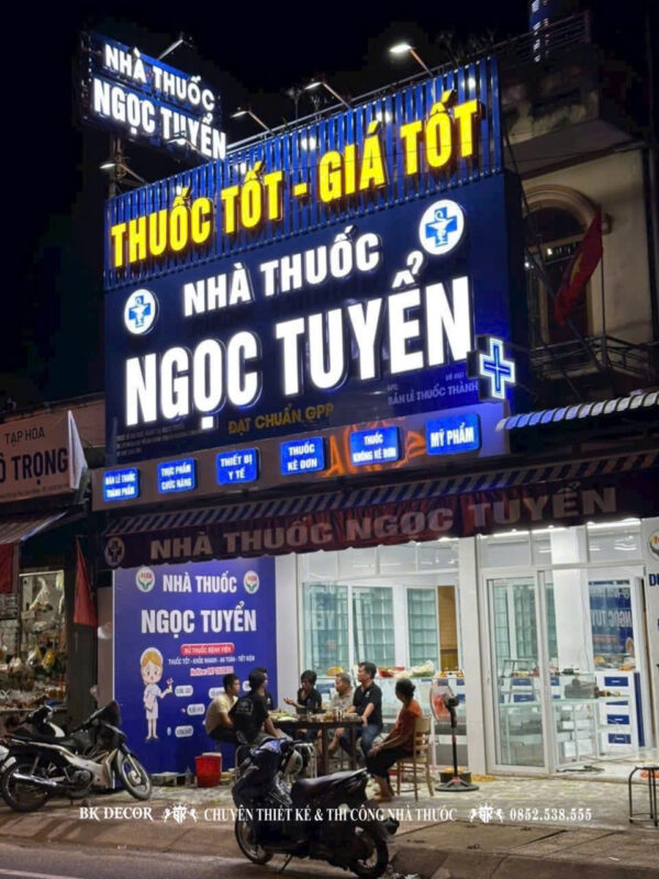 Mẫu Biển Quảng Cáo Nhà Thuốc Đẹp