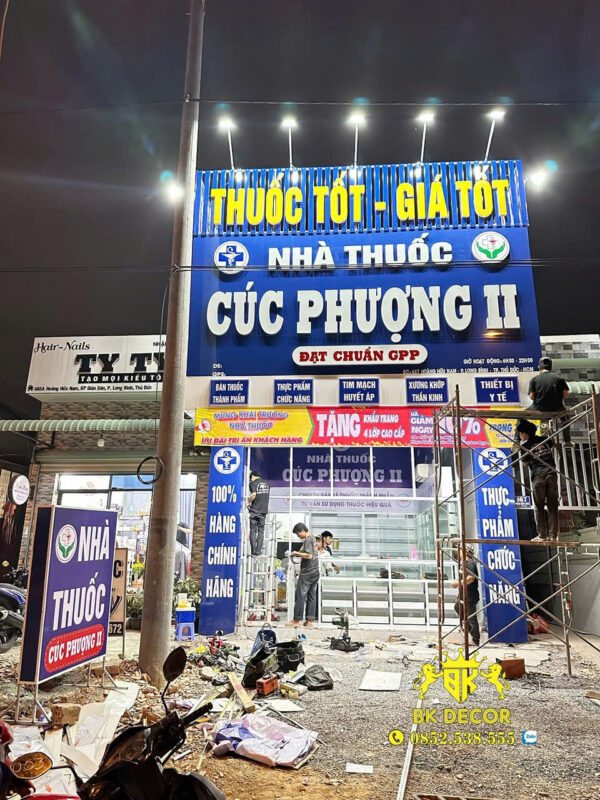 Mẫu Biển Quảng Cáo Nhà Thuốc Đẹp