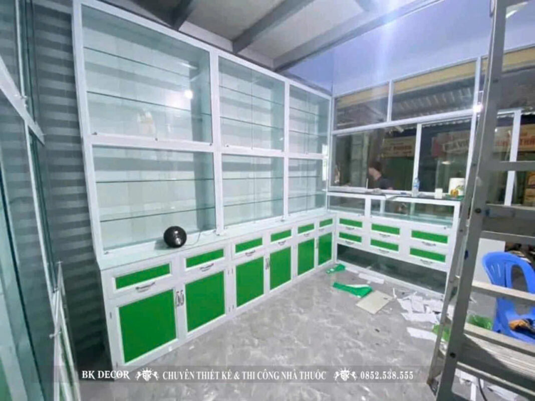 Thi Công Quầy Thuốc Nhỏ 10–20m²